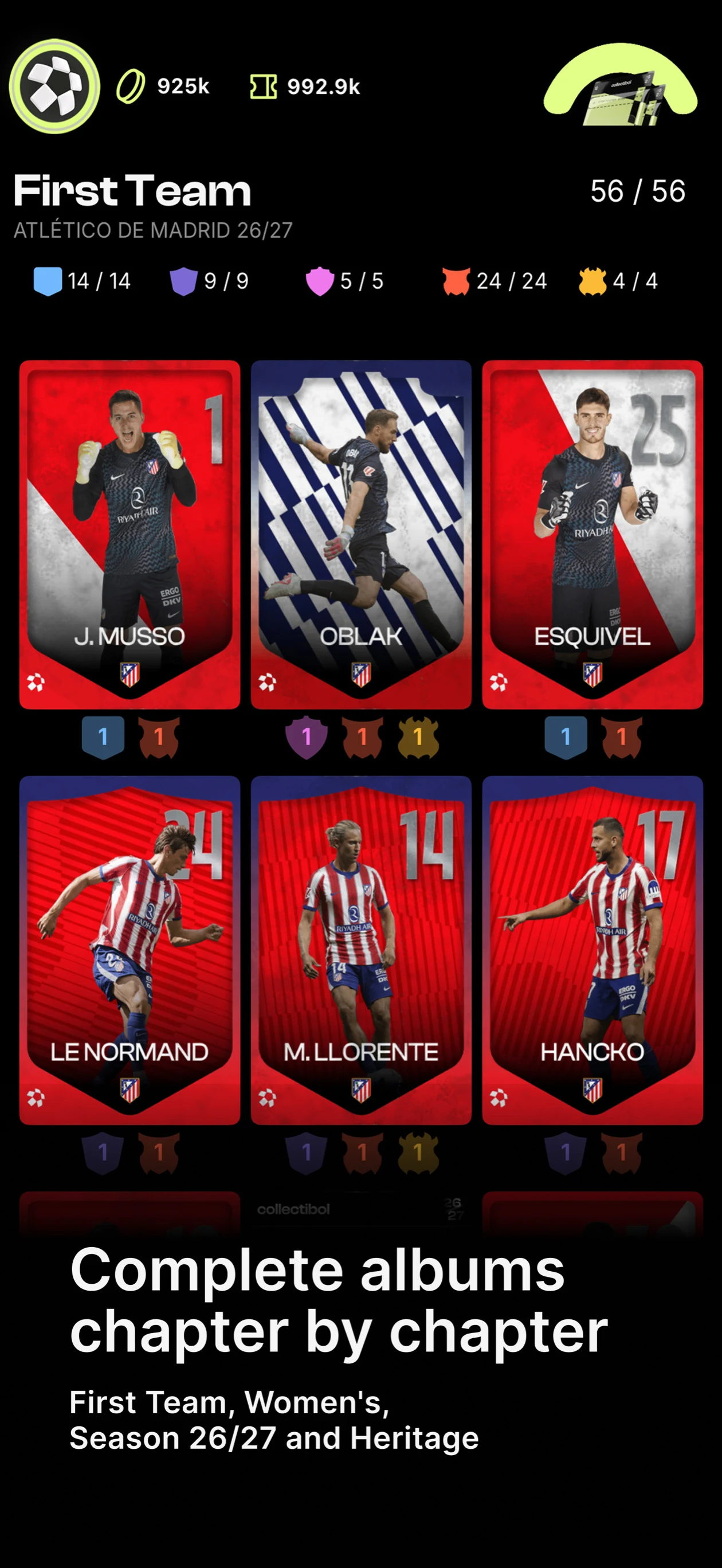 Collectibol: Football TCG screenshot