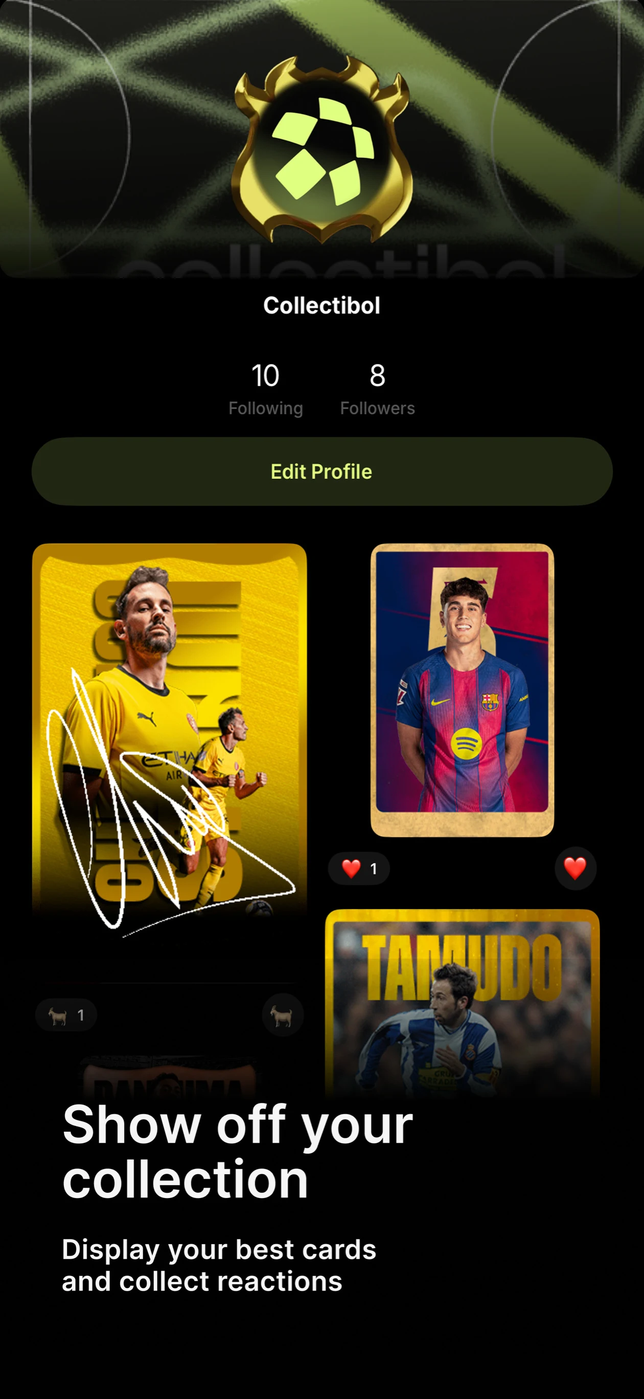 Collectibol: Football TCG screenshot