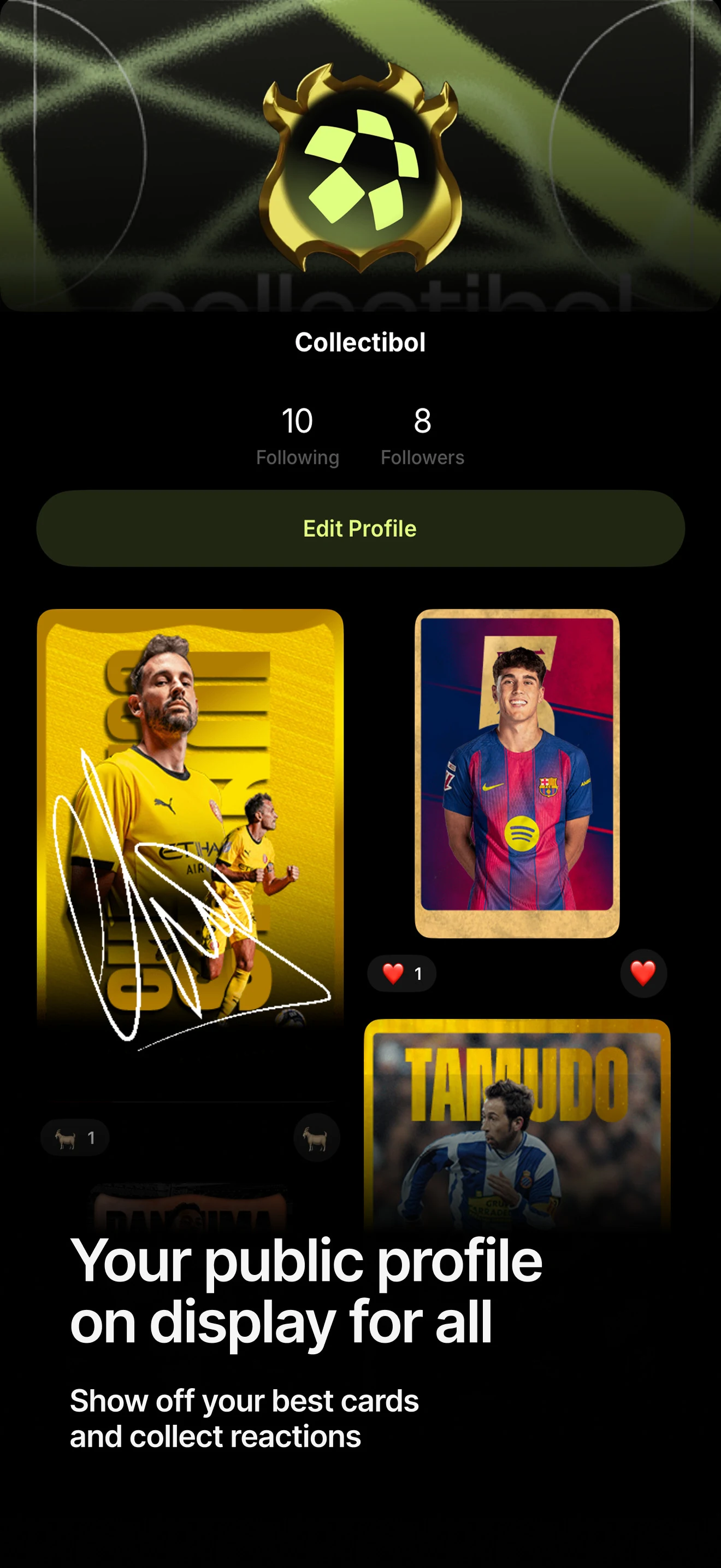 Collectibol: Football TCG screenshot