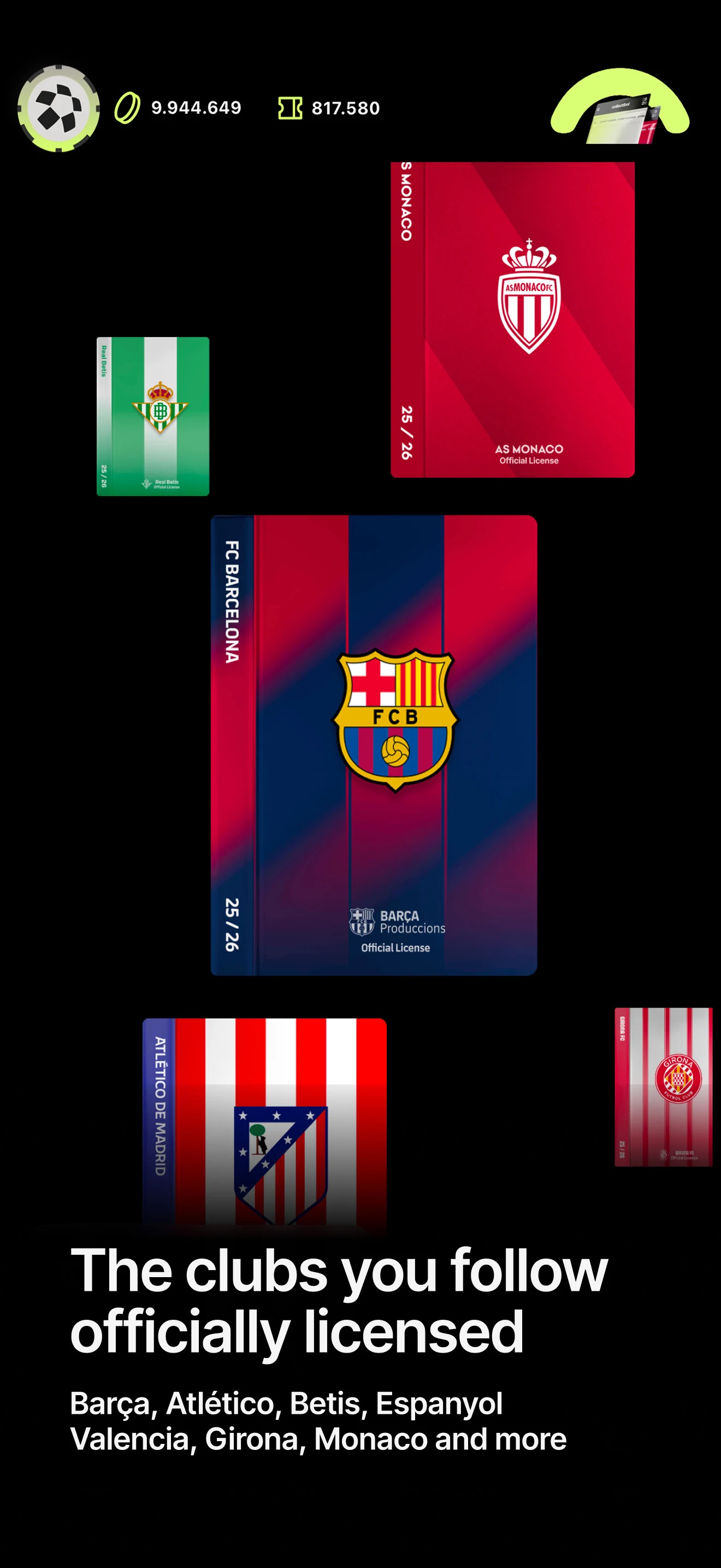 Collectibol: Football TCG screenshot