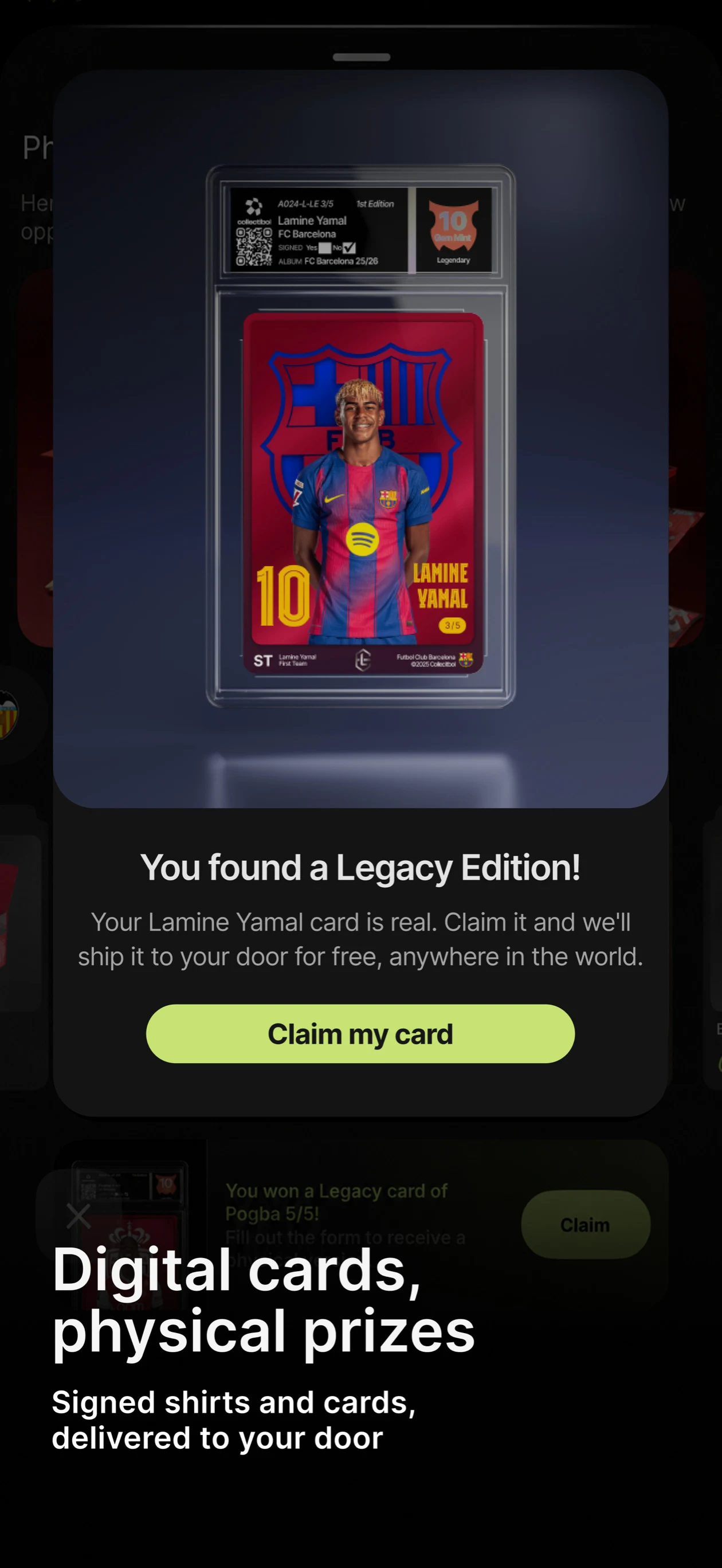 Collectibol: Football TCG screenshot